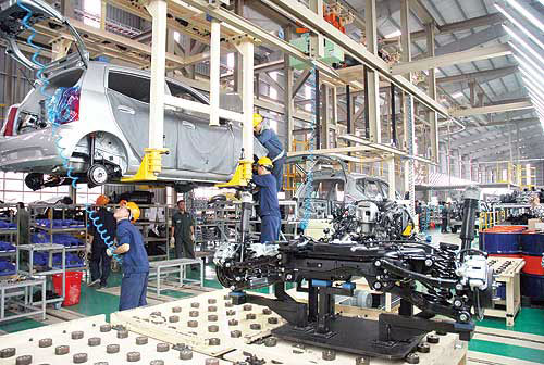 Xuất khẩu lao động Nhật Bản ngành công nghệ ô tô