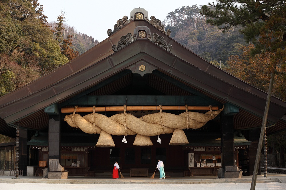 Nói đến thành phố Izumo không thể không nhắc đến đền thần Izumo.